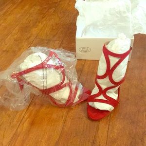 Steve Madden Red Heels